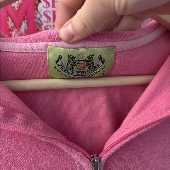 VINTAGE JUICY COUTURE TERRY CLOTH TRACKSUIT - Picture 3 of 4